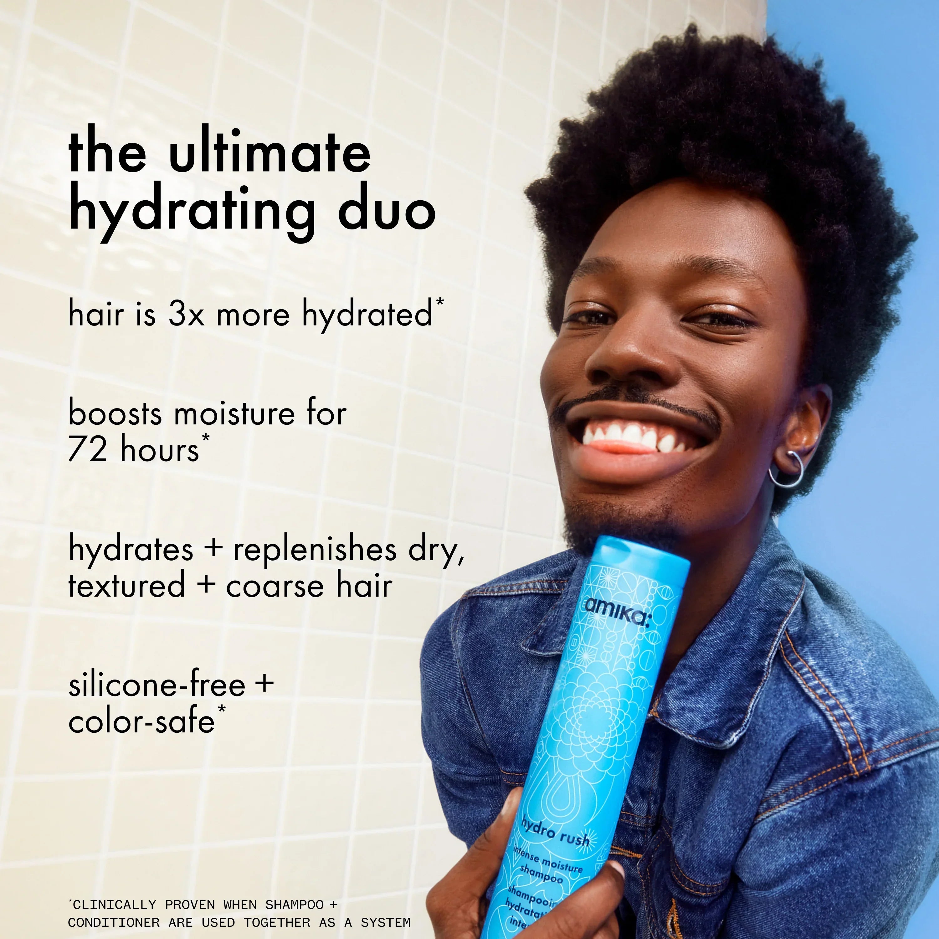 hydration heavyweights hydrating wash + care set