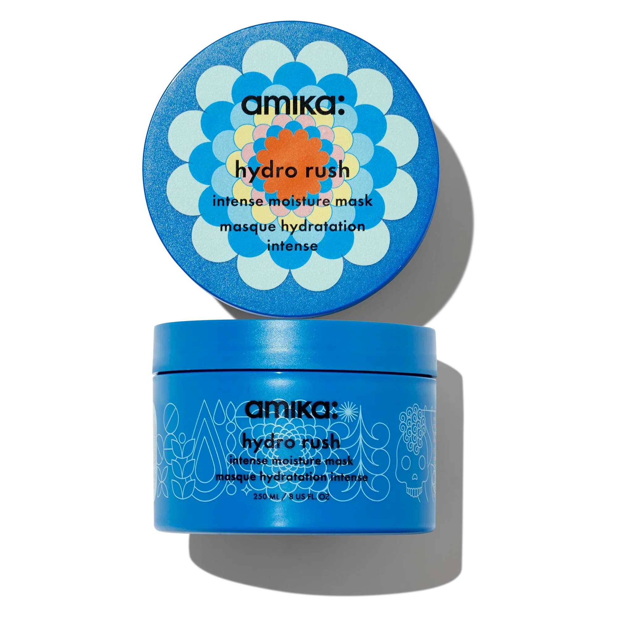 hydro rush intense moisture hair mask with hyaluronic acid - 8 oz / 250 ml