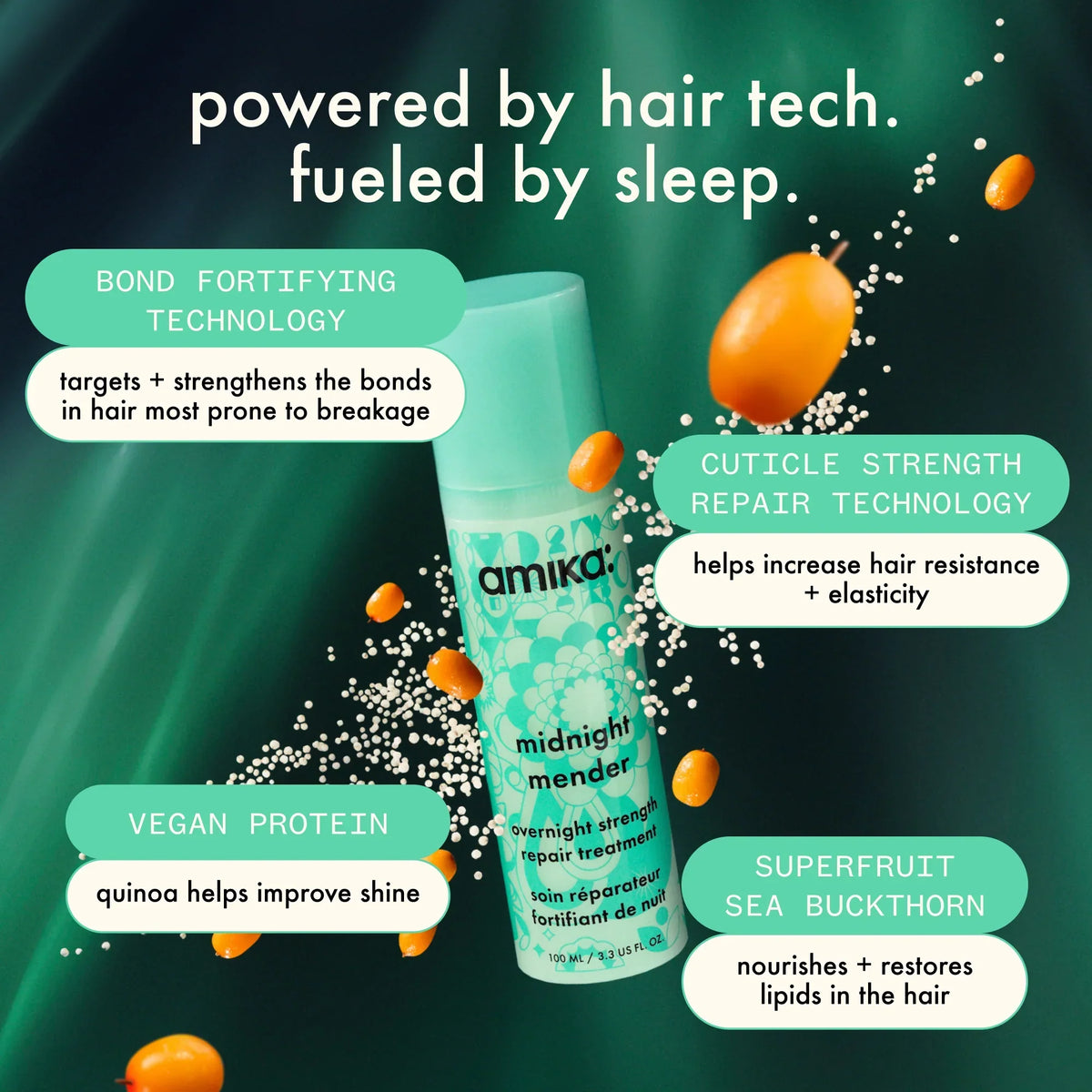 the comeback crew strengthening repair hair mask + treatment duo