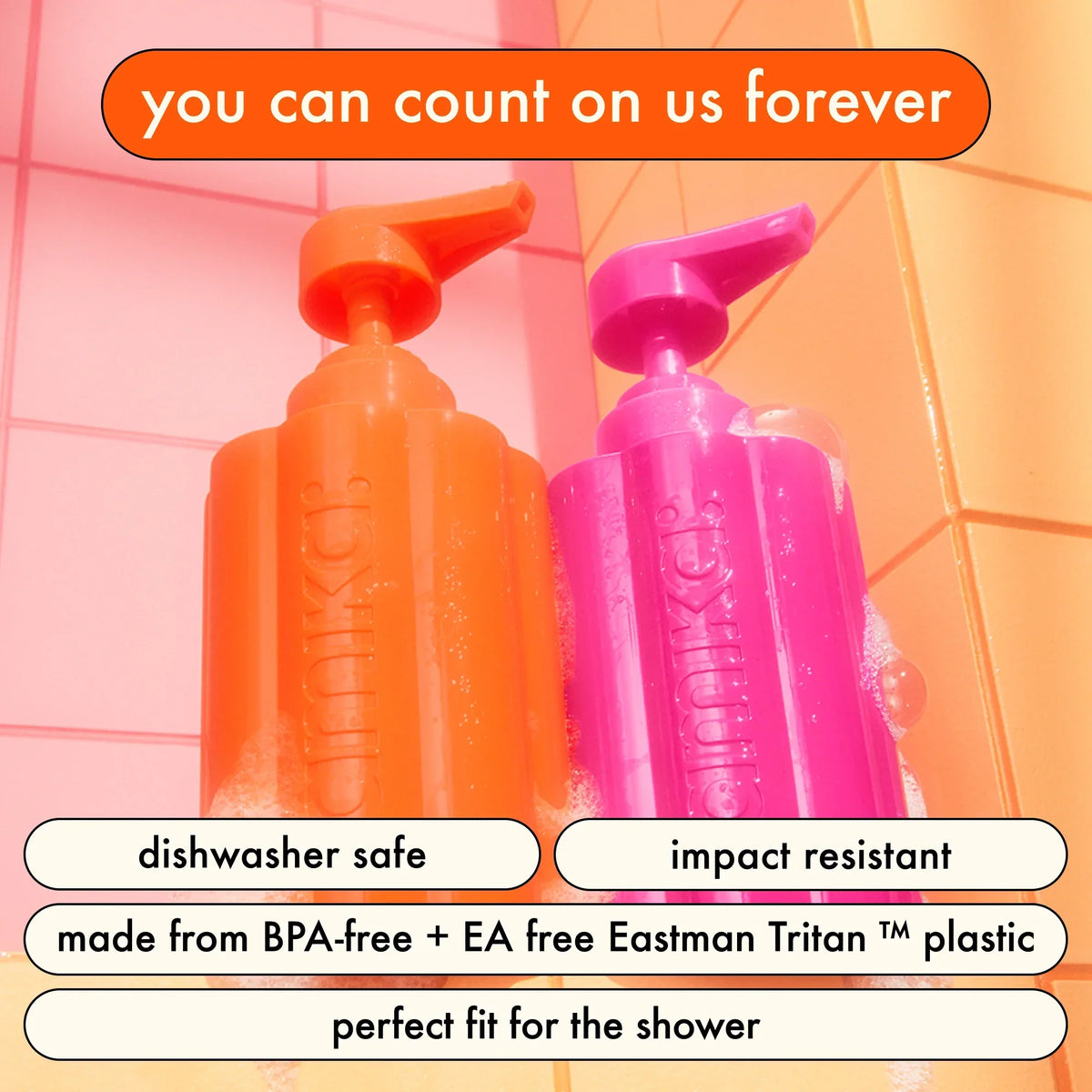forever friend refillable conditioner bottle