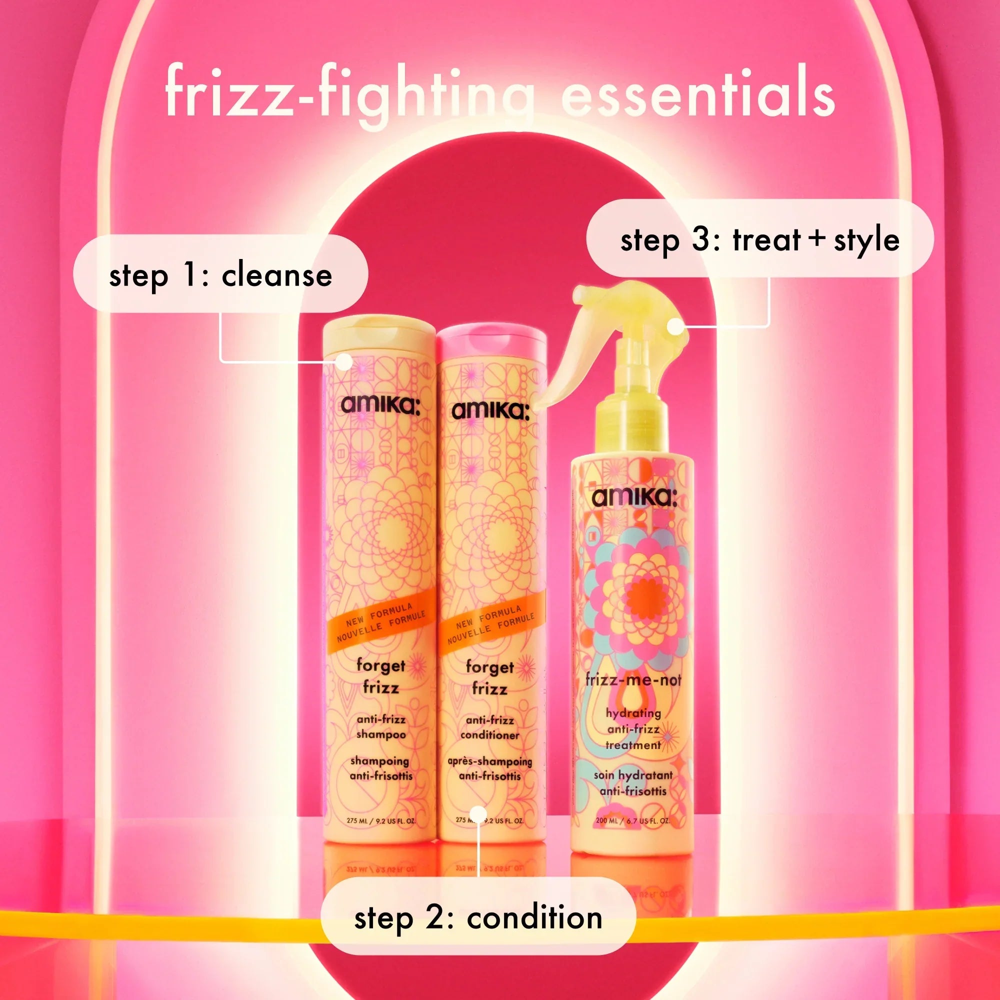 frizz-me-not hydrating anti-frizz treatment - 200 ml / 6.7 fl oz